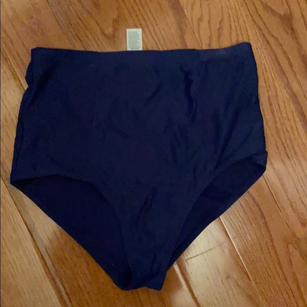 High waisted bikini bottom